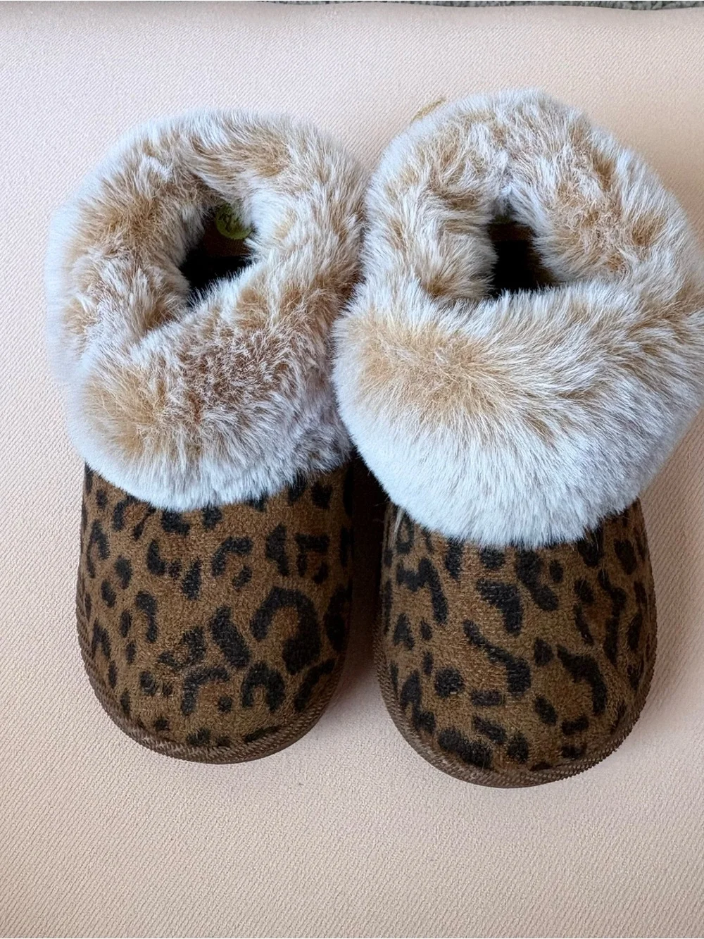 Leopard Print Baby Shoes